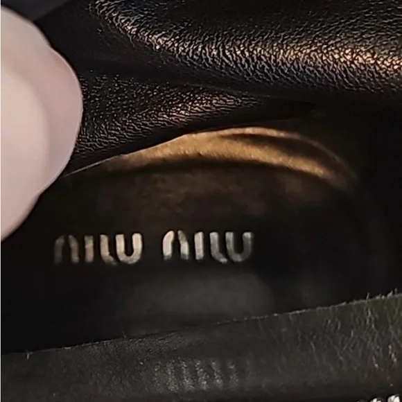 Miu Miu lace up boots - Picture 10 of 11